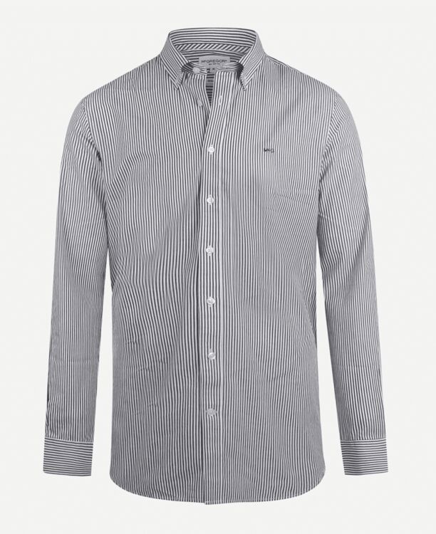 Striped Poplin Shirt