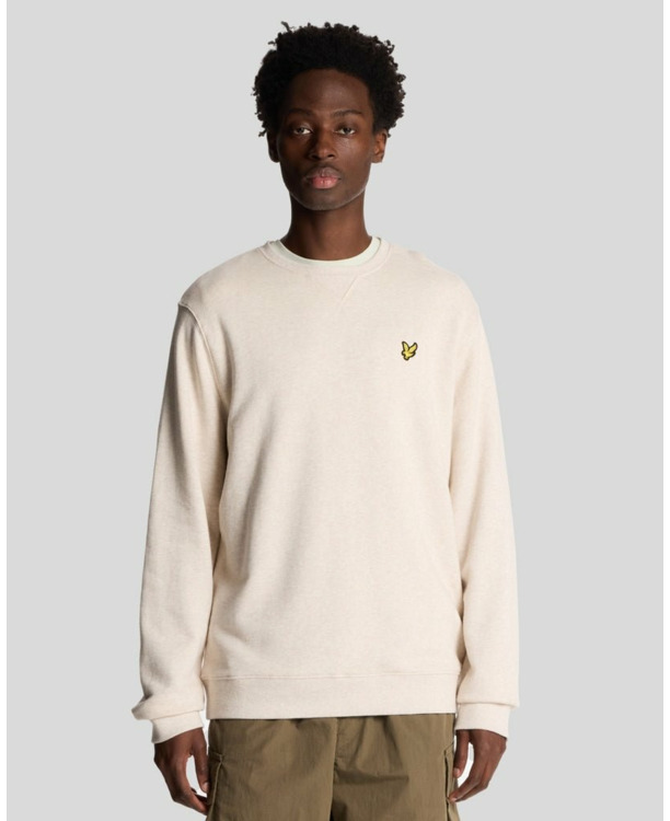 Heathered Crew Neck Sweatshirt