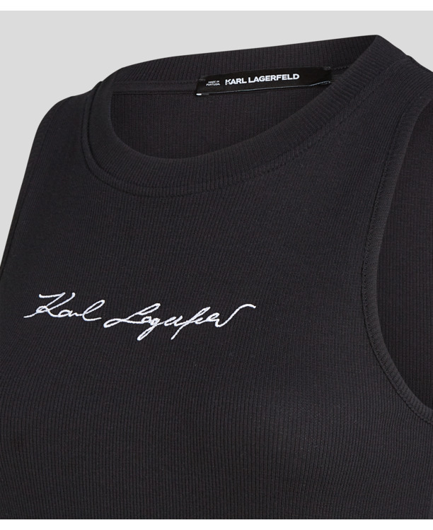 ESSENTIAL RIBBED TANK TOP