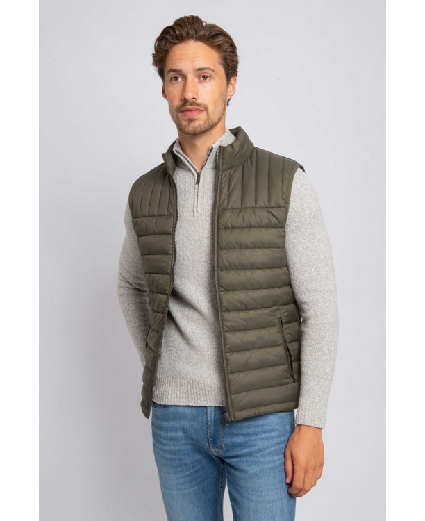 Suitable Bodywarmer Olijfgroen
