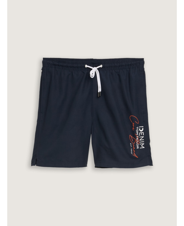 Zwemshorts met logoprint