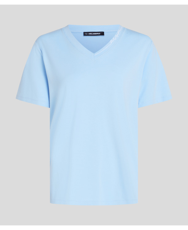 LINE SIGNATURE V-NECK T-SHIRT