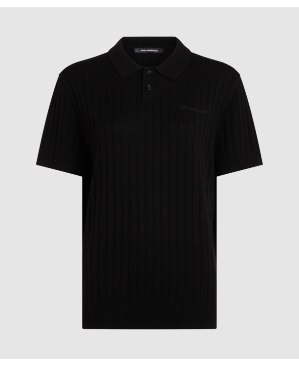 FINE KNIT POLO