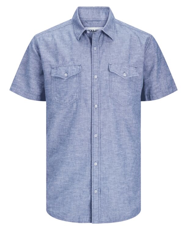 JCOSHERIDAN LINEN BLEND SHIRT SS