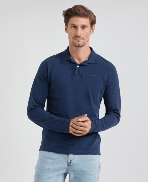 Long Sleeve Polo