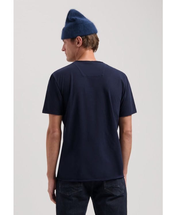 Basic Round Neck Tee Slub Jersey