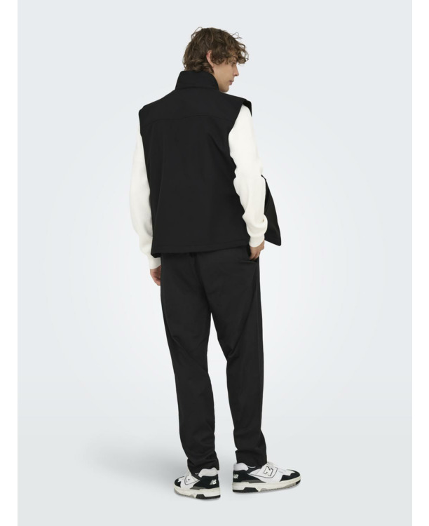 Hoge hals Mouwloos (S/L) Heren
