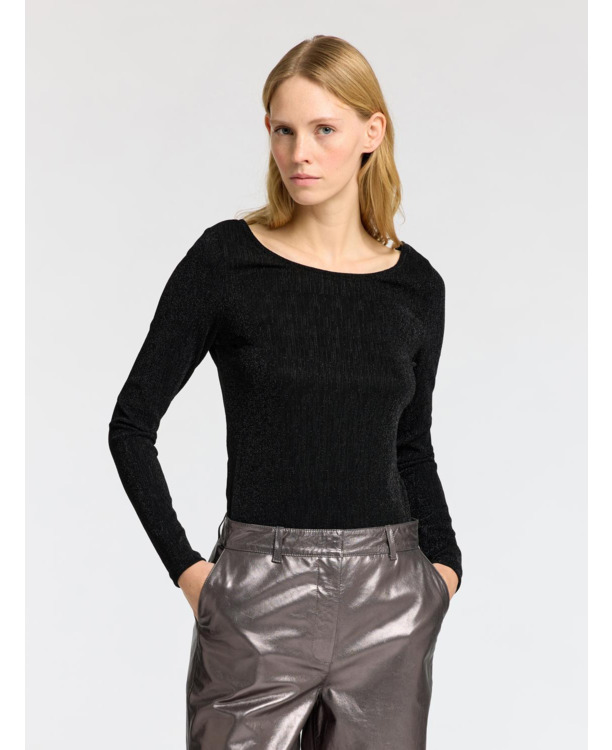 Slim Fit Boat Neck Long Sleeves (L/S)