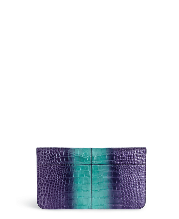 BORDERLINE POUCH METAL EMBOSSE