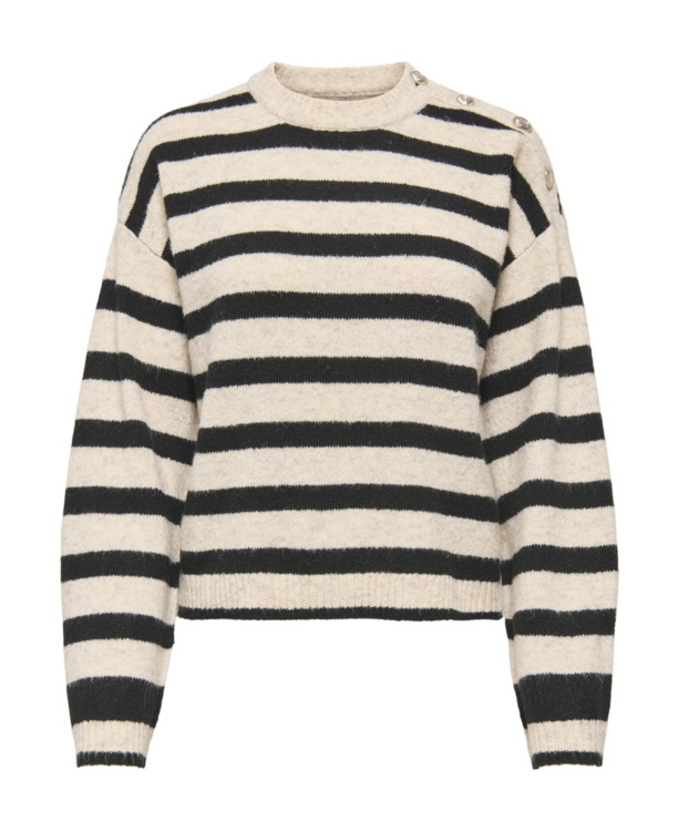 Regular Fit O-Neck Long Sleeves (L/S) Gebreide trui met O-hals en lange mouwen voor elke dag