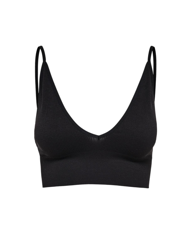 ONLVICKY RIB SEAMLESS VNECK TOP NOOS ACC