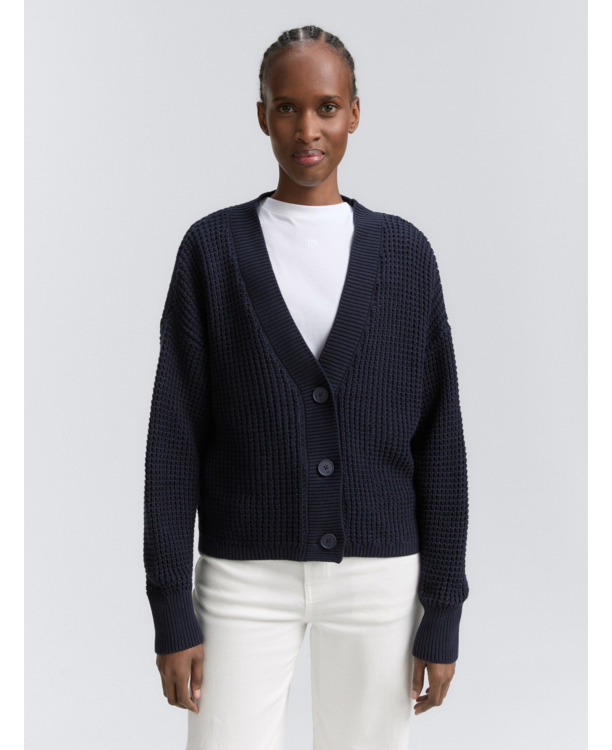 Vest met knoopsluiting