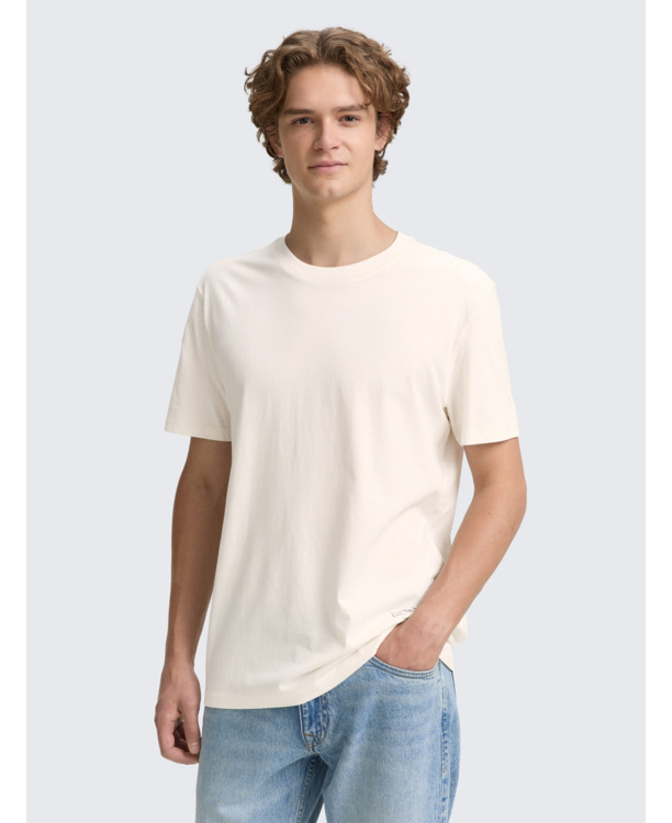 Basic T-shirt in effen kleuren