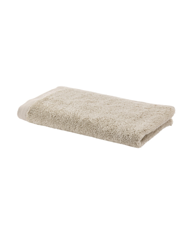 Sava - Gastendoek - GOTS KATOEN - 30x50 cm - Beige
