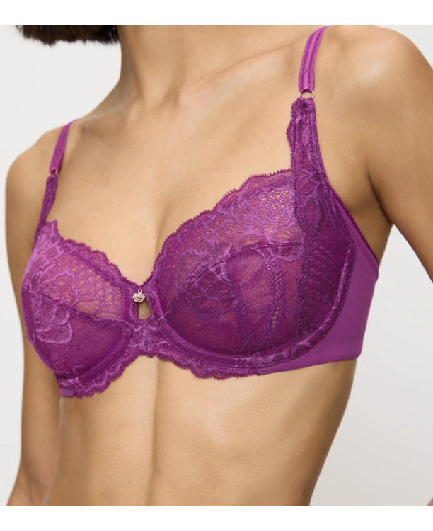 Wild Peony Florale, Bh, niet voorgevormd met beugel