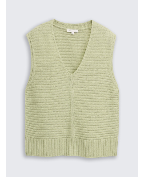 Trui met geribbelde textuur