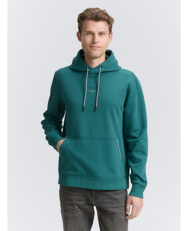 Trui met logoprint