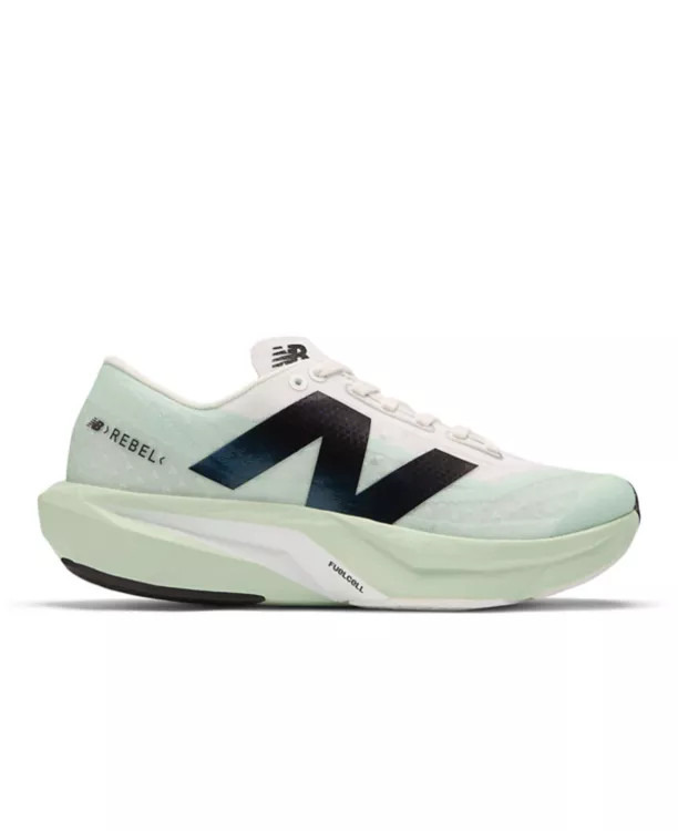 New Balance Dames hardloopschoenen groen FuelCell Rebel v4