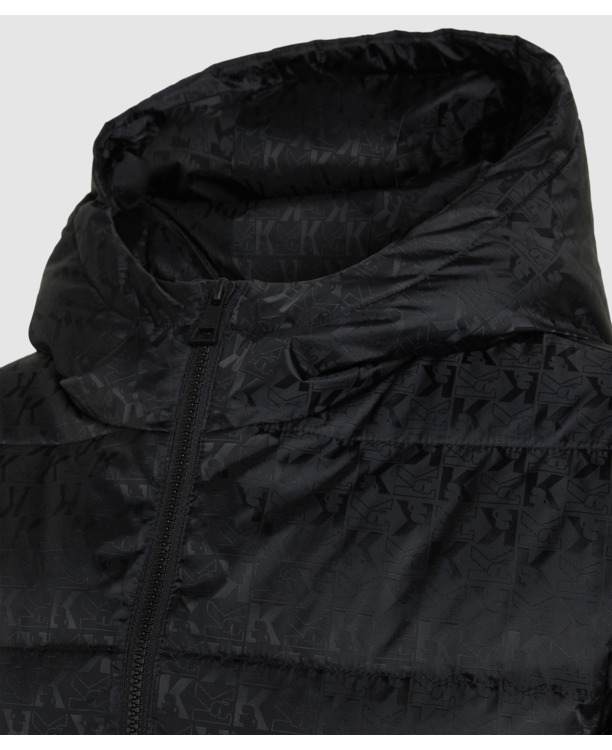 K JACQUARD PUFFER