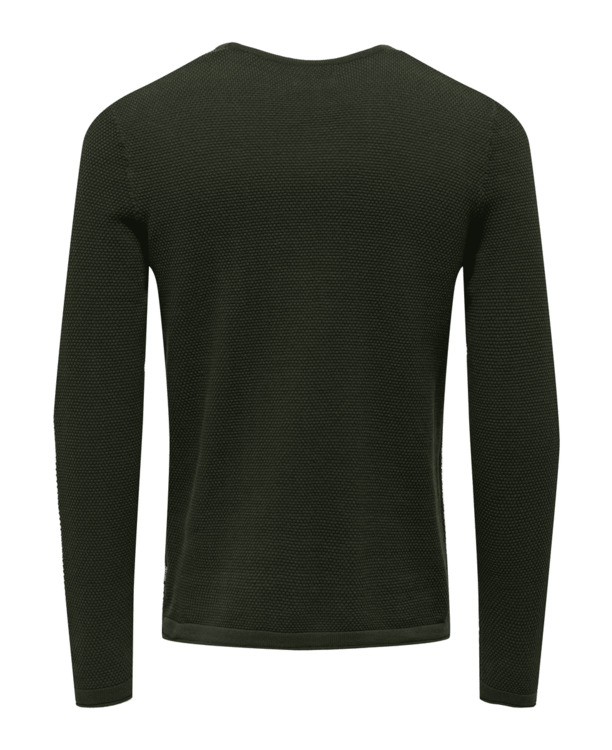 ONSPANTER LIFE 12 STRUC CREW KNIT N