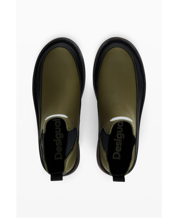 LAARZEN SHOES LENA CHELSEA RUBBER PU