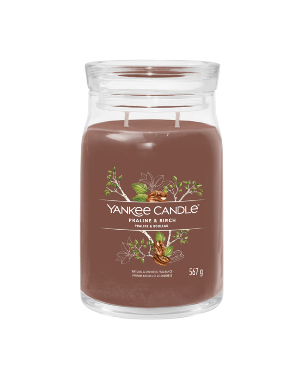 Yankee Candle Praline & Birch Signature grote pot