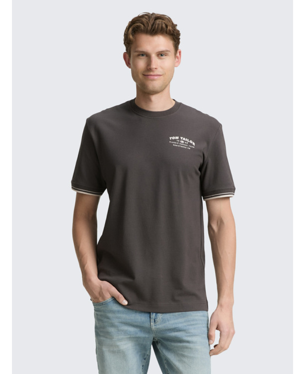 T-shirt met logo-opdruk