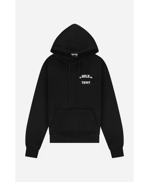 De Out Hoodie Zwart Unisex
