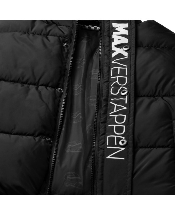 MV Kids - Winterjas - Zwart - Max Verstappen
