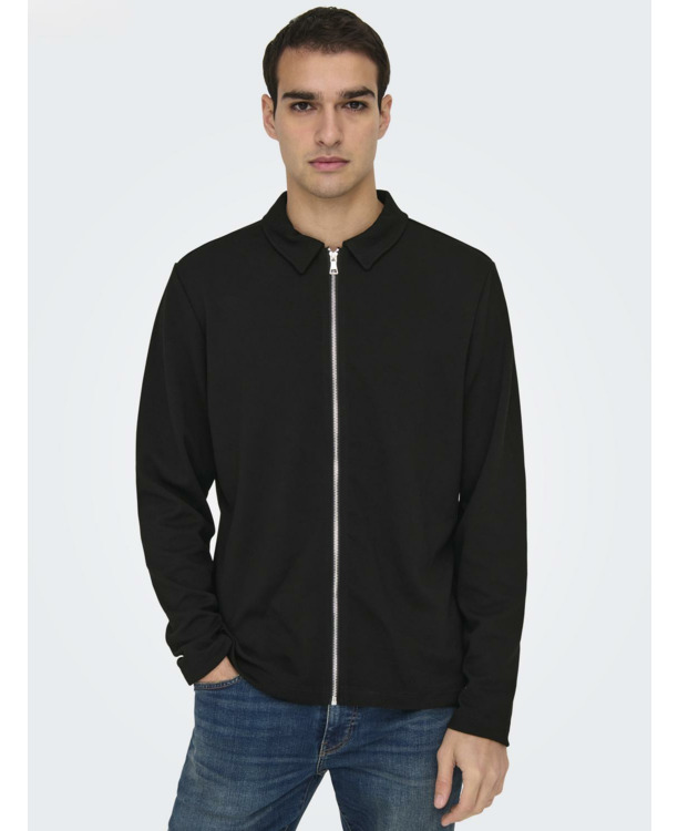 Polo met lange mouwen (L/S) met normale pasvorm Heren