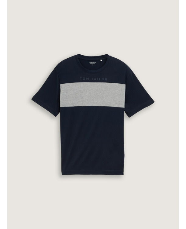 T-shirt met logo-opdruk