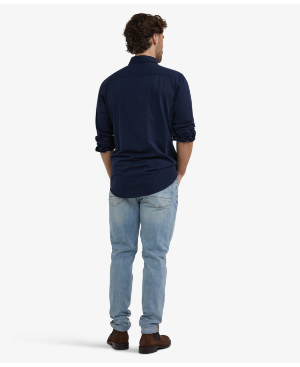 Stretch Pique Shirt Heren