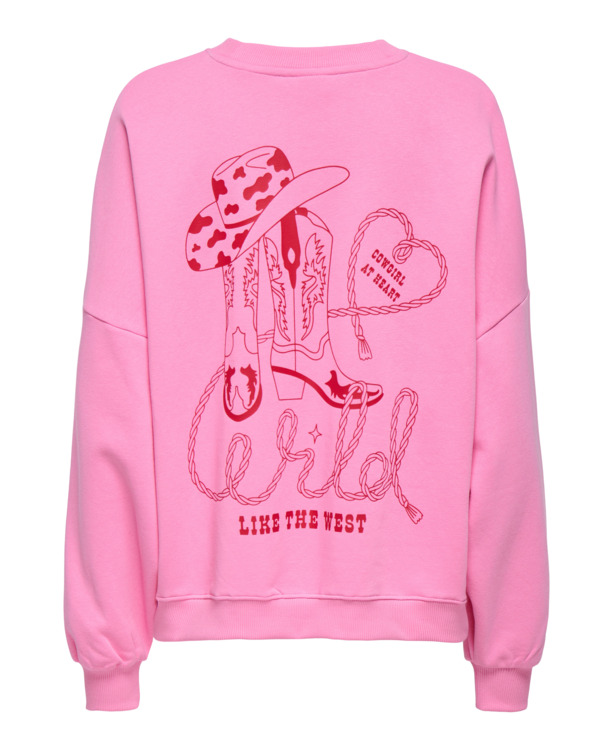 ONLSTINA L/S LOVELY O-NECK BOX SWT