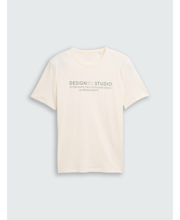 Basic T-shirt met logoprint