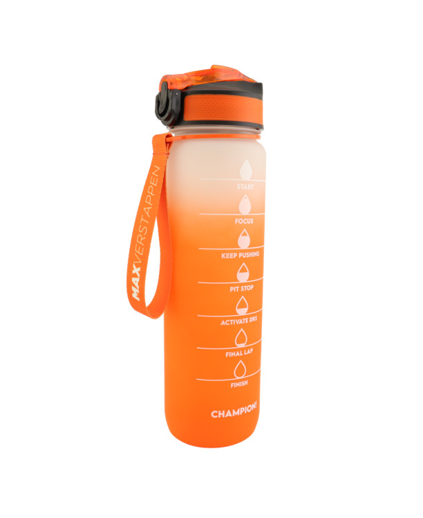 Drinkfles Champion - Oranje - Max Verstappen