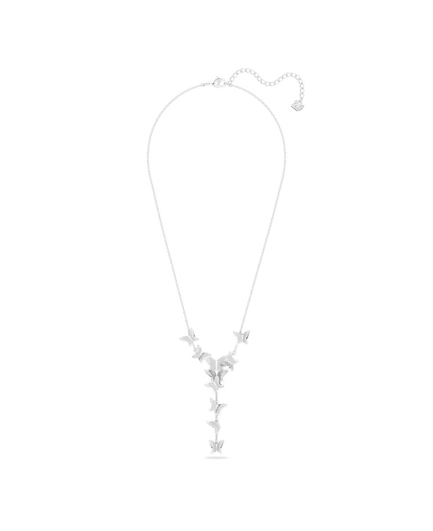 Idyllia Lilia Necklace Rhodium shiny Crystal