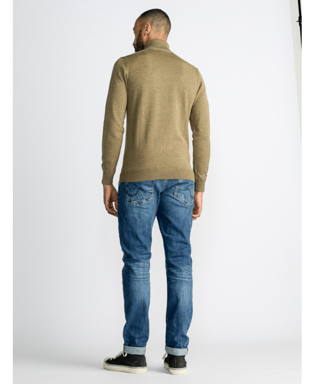 Men Knitwear Collar Basic