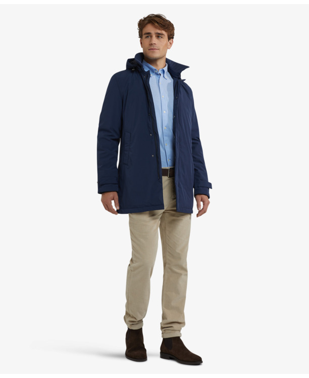 Hooded Raincoat 100% Polyester Heren