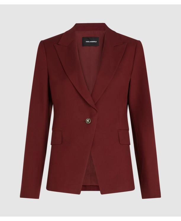 K BUTTON FITTED BLAZER