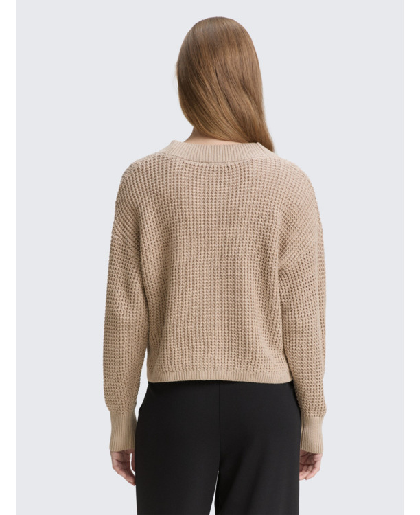 Vest met knoopsluiting