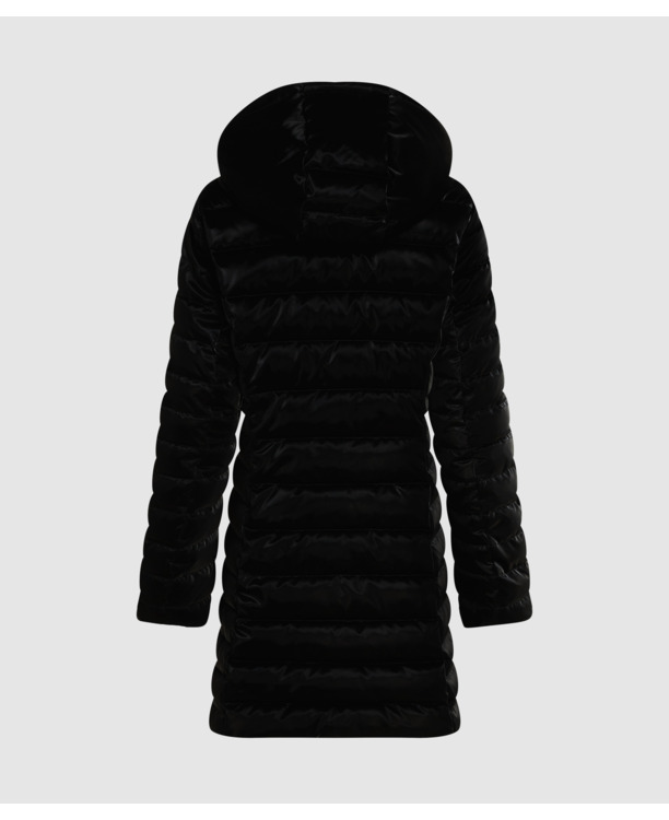 GLOSSY FITTED PUFFER