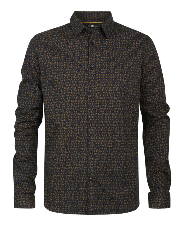 Men Shirt Long Sleeve AOP