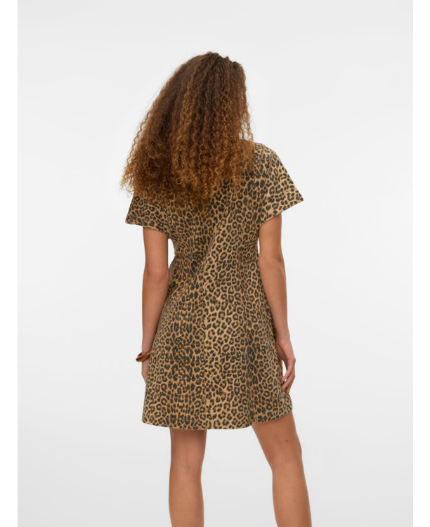 VMPENELOPE SS V-NECK SHORT DNM DRES