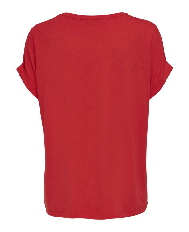 Regular Fit O-Neck Short Sleeves (S/S) Regular fit top met ronde hals en korte mouwen