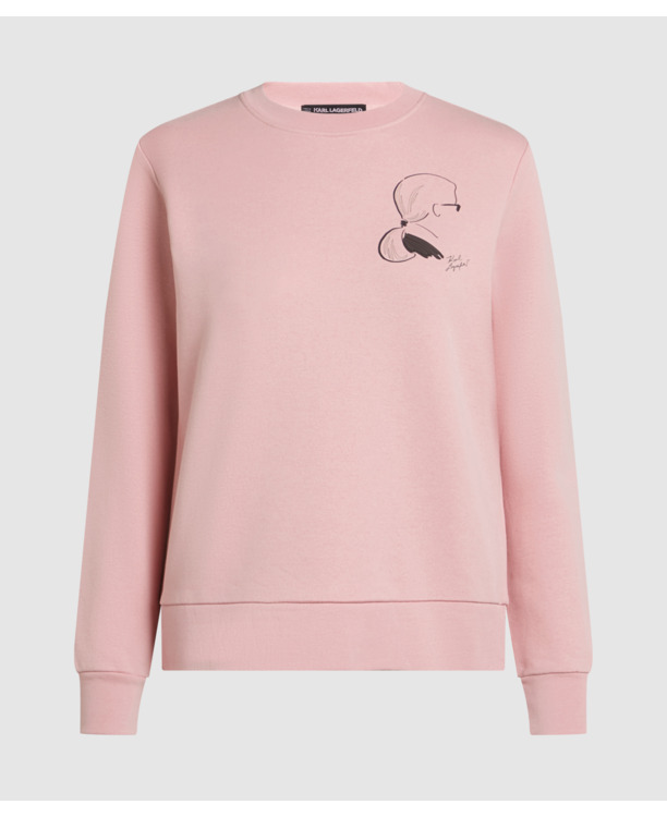 SKETCH CAMEO PRINT SWEATSHIRT