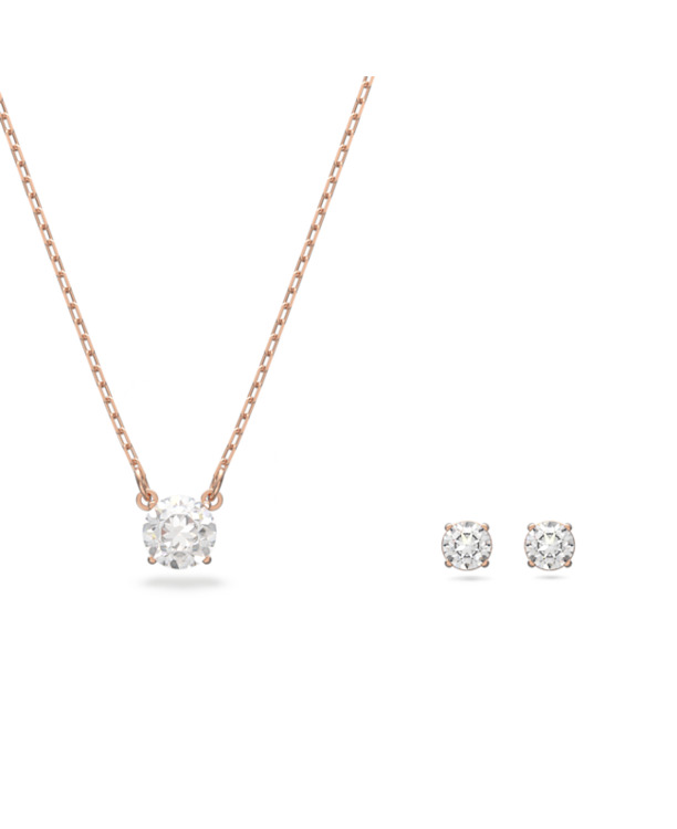 Stilla Round Attract Set Round OU Rose Gold shiny White