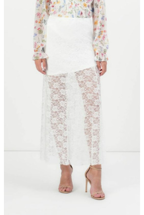 VMOLLIE HW LONG LACE SKIRT JRS EXP