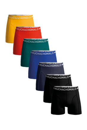 Heren 7-Pack Boxershorts Effen