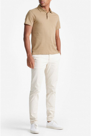 King Essentials The James Poloshirt Beige
