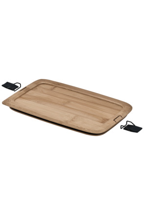 Snack Lid FLEXX 2GO Bamboo with Clips for container 1,5 L